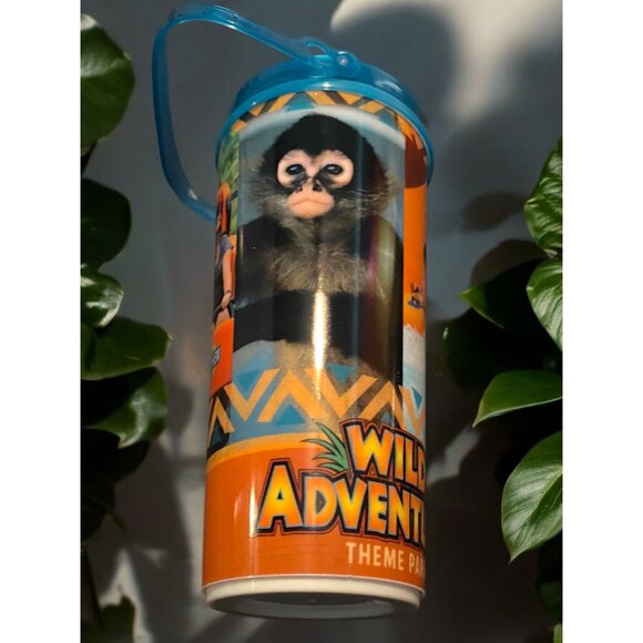 Wild Adventures Theme Park Souvenir Sipper Cups With Straws Safari Drinks Summer - Picture 2 of 10